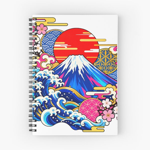 Item preview, Retro Japan Mount Fuji Pop Art designed and sold by アミヤジャ.