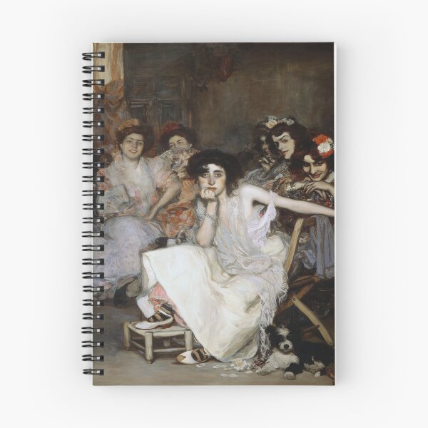 Item preview, The Slave, Group of Spanish Prostitutes, One of Them Has the Sad Look by Gonzalo Bilbao Martínez designed and sold by The Breathing Paint.