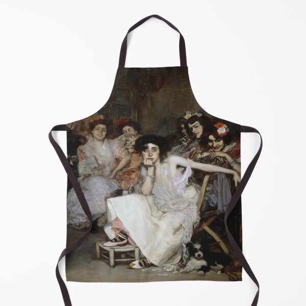 Item preview, The Slave, Group of Spanish Prostitutes, One of Them Has the Sad Look by Gonzalo Bilbao Martínez designed and sold by The Breathing Paint.