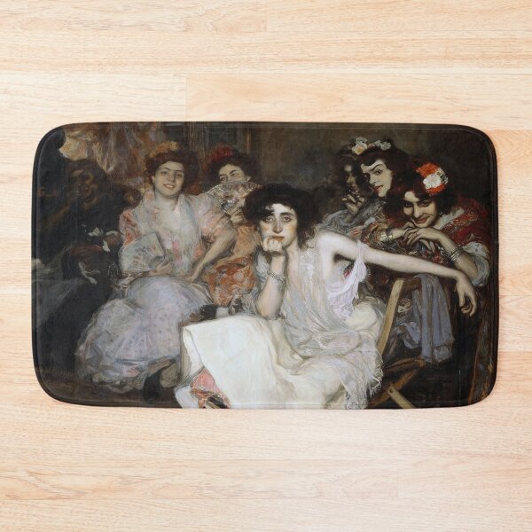 Item preview, The Slave, Group of Spanish Prostitutes, One of Them Has the Sad Look by Gonzalo Bilbao Martínez designed and sold by The Breathing Paint.