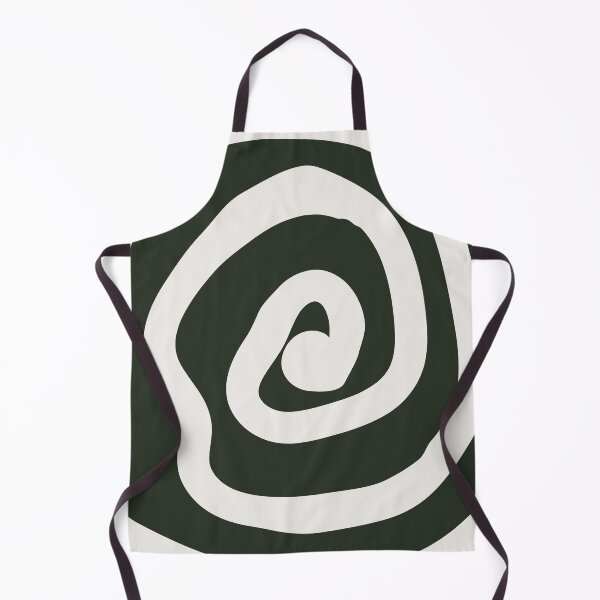 Item preview, Dark Green Retro Hypnotic Spiral designed and sold by jianina-alondra.