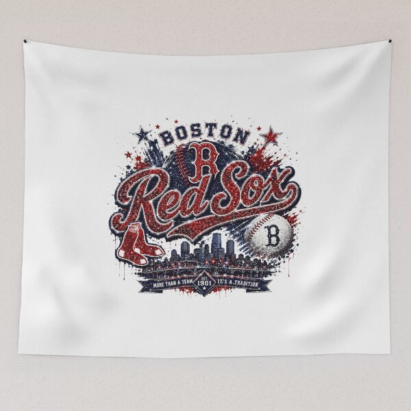 Item preview, Boston Baseball Fan Vintage Skyline  designed and sold by maiellaferencz.
