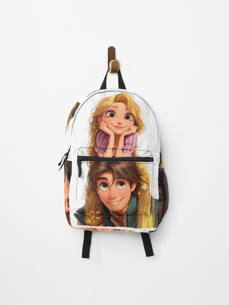 Thumbnail 1 of 3, Backpack, Tangled Rapunzel Flynn Rider Pascal designed and sold by 4U---Store.