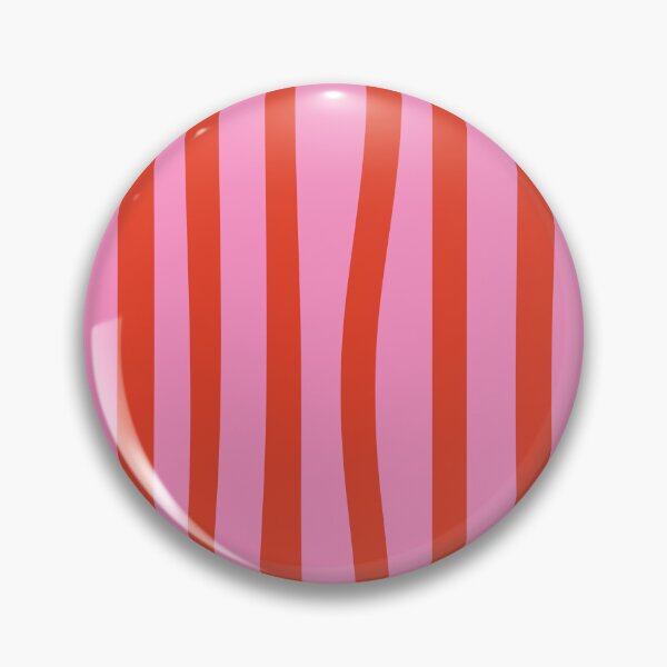 Item preview, Pink Red Groovy Wavy Stripe Pattern designed and sold by jianina-alondra.