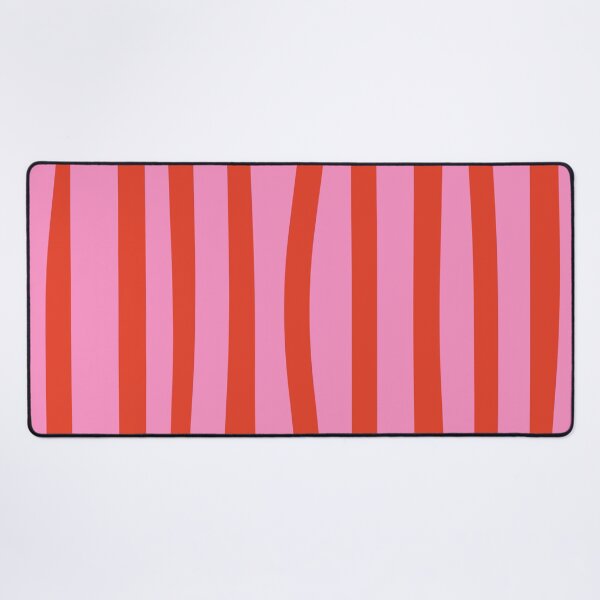 Item preview, Pink Red Groovy Wavy Stripe Pattern designed and sold by jianina-alondra.