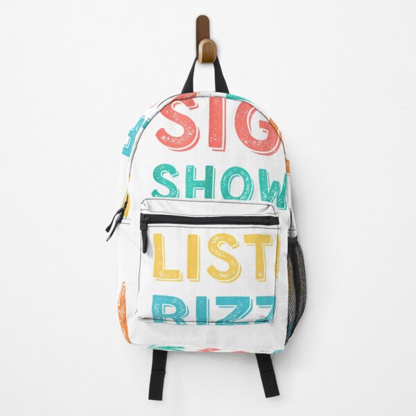 Item preview, Listen Up Rizzlers, Sigmas Show Work No Cap - Funny Teacher T-Shirt designed and sold by Badriiiii.