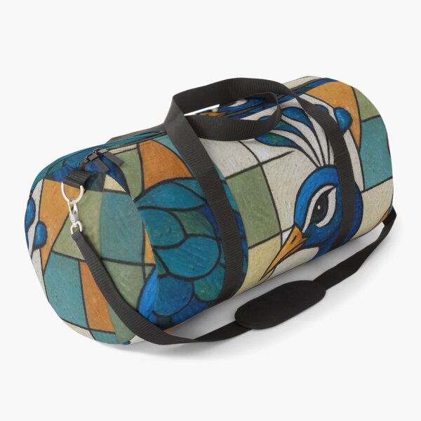 Item preview, Peacock a Colourful Geometric illustration. designed and sold by GalleryKauffeld.