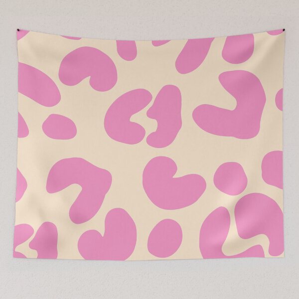 Item preview, Pink Leopard Print Retro Pattern designed and sold by jianina-alondra.