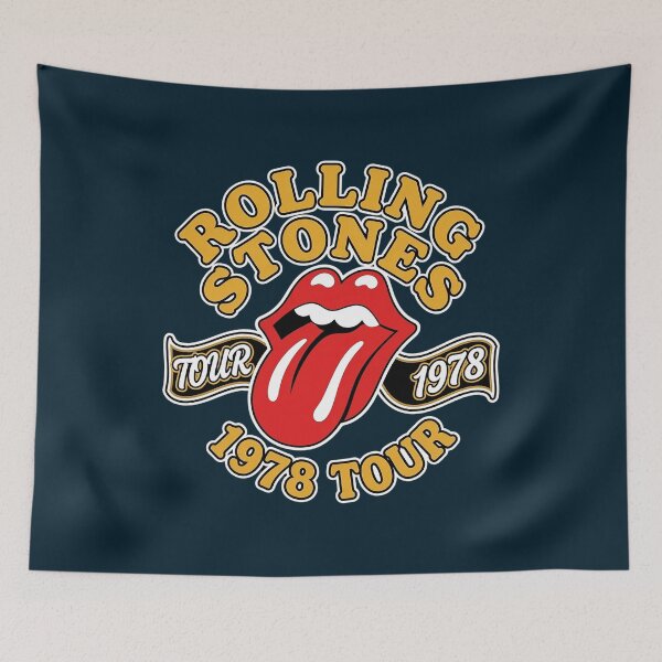 Item preview, Rolling Stones 1978 Tour Vintage Badge designed and sold by CrackersStore.