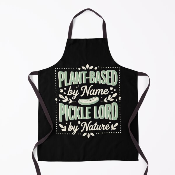 Item preview, Funny Plant Based Pickle Lord Vegan Humor designed and sold by MavtM.