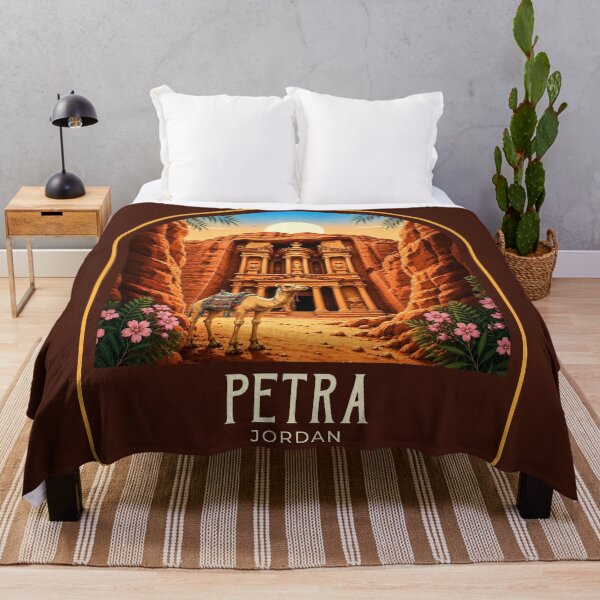 Artikelvorschau, Petra Vintage Reiseillustration entworfen und verkauft von HomeLivingCo.