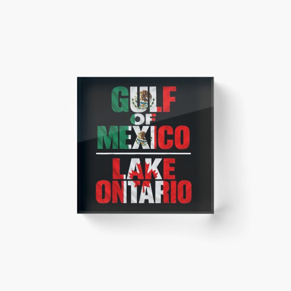 Item preview, Gulf of Mexico Lake Ontario Mexico Canada Flag Design designed and sold by Abigaildixon92.