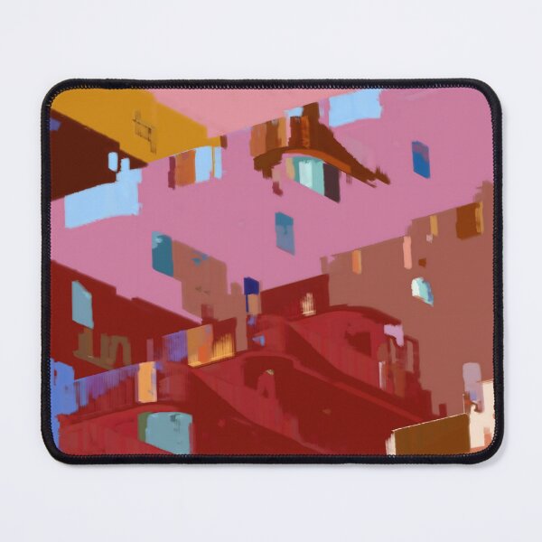 Item preview, Deconstructed Urbanism | Abstract Architectural Mid-Century designed and sold by 83oranges.com.