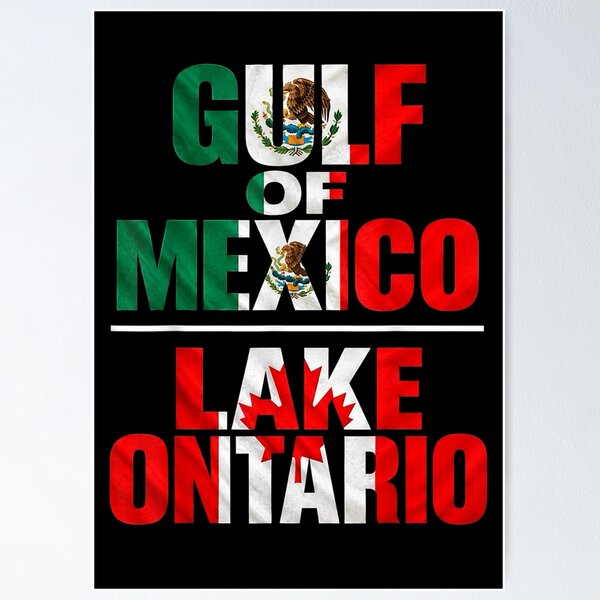 Item preview, Gulf of Mexico Lake Ontario Mexico Canada Flag Design designed and sold by Abigaildixon92.