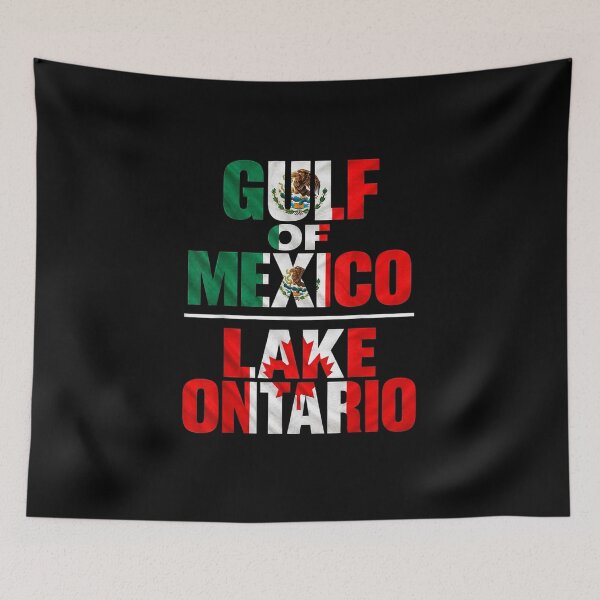 Item preview, Gulf of Mexico Lake Ontario Mexico Canada Flag Design designed and sold by Abigaildixon92.