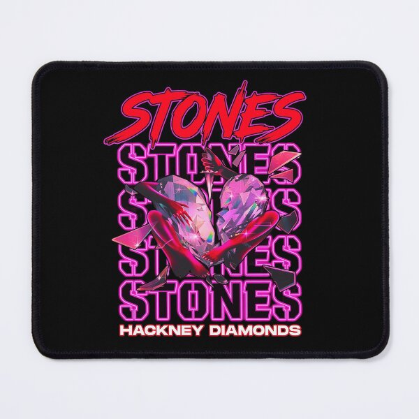 Item preview, Stones Abstract Crystal Heart Design designed and sold by CrackersStore.