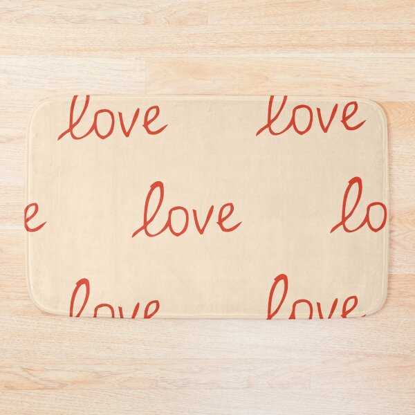 Item preview, Retro Love Script Pattern designed and sold by jianina-alondra.