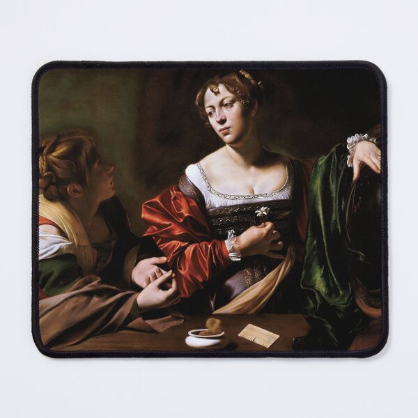 Item preview, Martha and Mary Magdalene by Caravaggio designed and sold by The Breathing Paint.