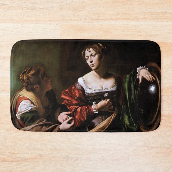 Item preview, Martha and Mary Magdalene by Caravaggio designed and sold by The Breathing Paint.