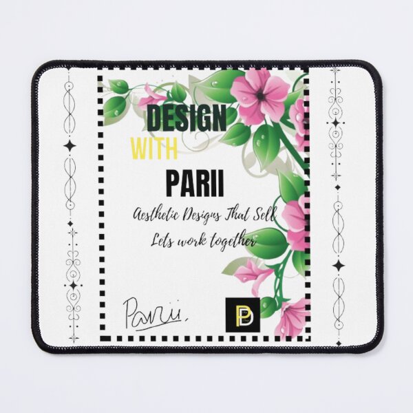 Item preview, Design With Parii Floral Aesthetic Typography designed and sold by SMinimalist613.