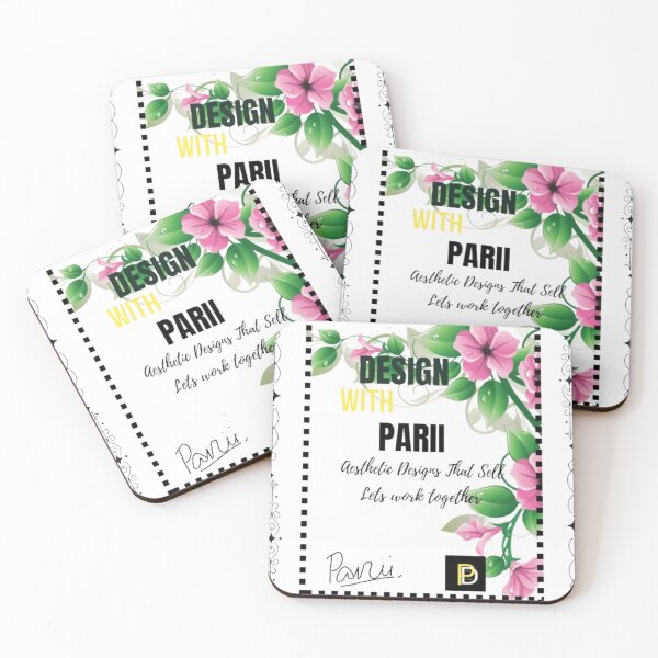 Item preview, Design With Parii Floral Aesthetic Typography designed and sold by SMinimalist613.