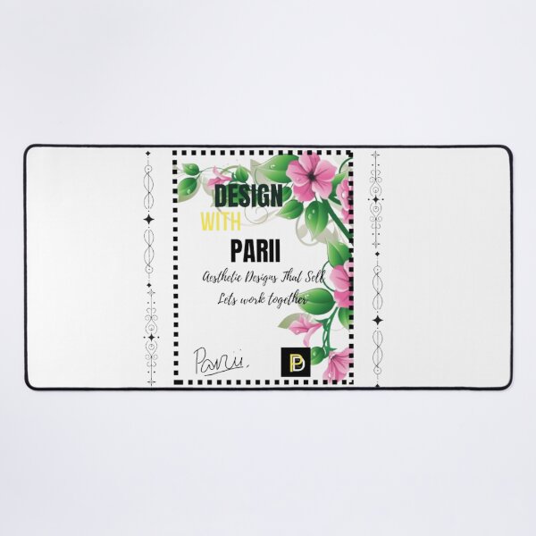 Item preview, Design With Parii Floral Aesthetic Typography designed and sold by SMinimalist613.