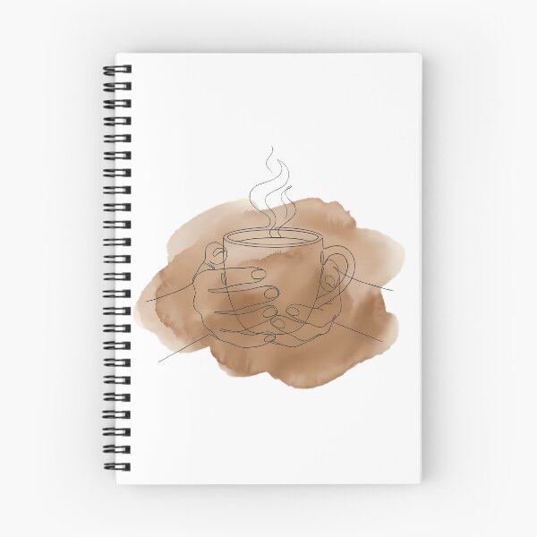 Item preview, Coffee Cup One Line Art Minimalist Coffee Lover Gift designed and sold by GTFullShop.