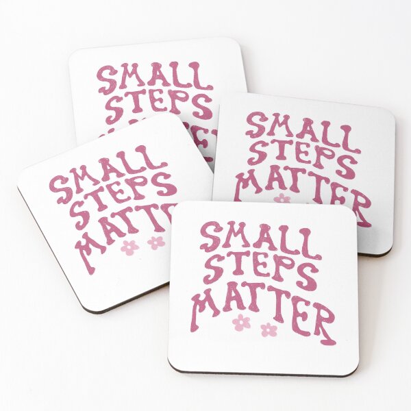 Item preview, Small steps matter designed and sold by pinkyfish1010.