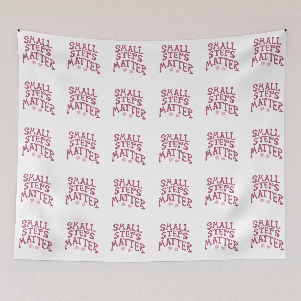 Item preview, Small steps matter designed and sold by pinkyfish1010.