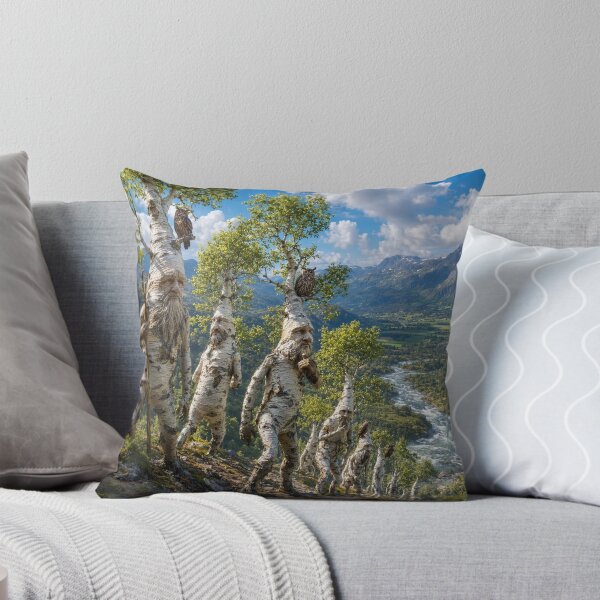 Item preview, Enchanted Tree Beings on Hillside designed and sold by Phil Perkins.