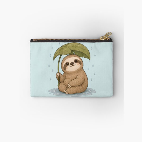 Item preview, Rainy Day Sloth designed and sold by MellowMunchkins.