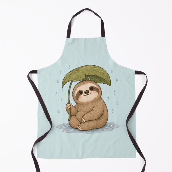 Item preview, Rainy Day Sloth designed and sold by MellowMunchkins.