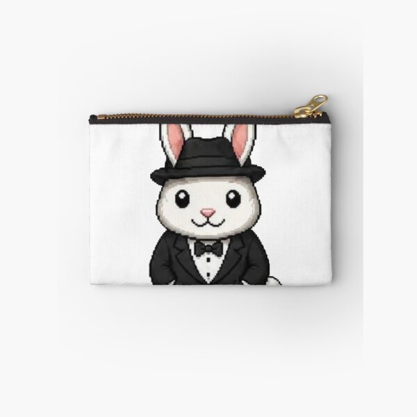 Item preview, Classy Pixel Bunny – Cute Retro Rabbit in Tuxedo designed and sold by Icareis-Studios.