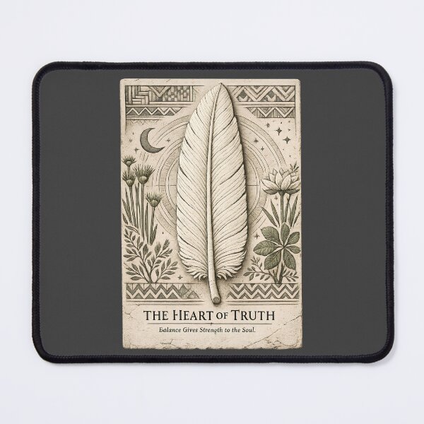 Item preview, The Heart of Truth | Feather of Ma'at | Ancient Africa designed and sold by 'VARI'.