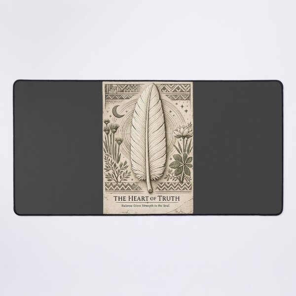 Item preview, The Heart of Truth | Feather of Ma'at | Ancient Africa  designed and sold by 'VARI'.