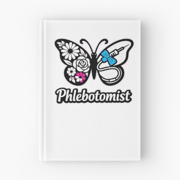 Item preview, Phlebotomist Butterfly Needle Floral Medical designed and sold by Timeless Junction.