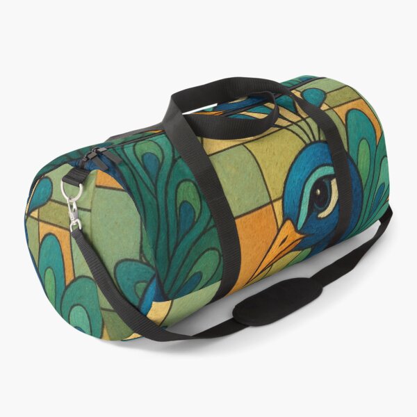 Item preview, Peacock a Colourful Geometric illustration. designed and sold by GalleryKauffeld.