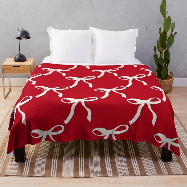 Item preview, Red Coquette Bow Seamless Pattern designed and sold by jianina-alondra.