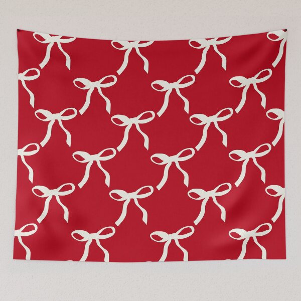 Item preview, Red Coquette Bow Seamless Pattern designed and sold by jianina-alondra.
