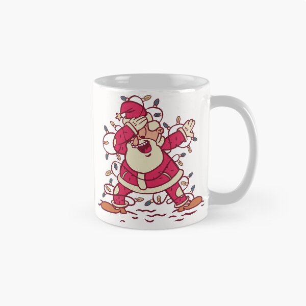 Item preview, Dabbing Santa Claus Tangled Christmas Lights Funny Holiday designed and sold by Hilal-Studio.