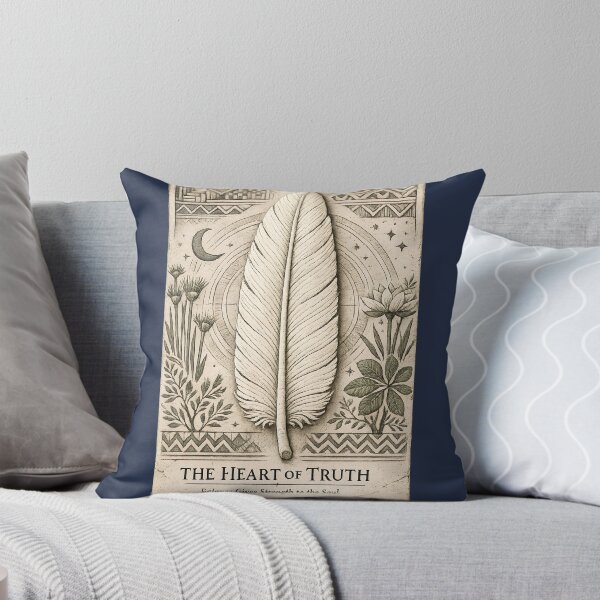 Item preview, The Heart of Truth | Feather of Ma'at | Ancient Africa  designed and sold by 'VARI'.