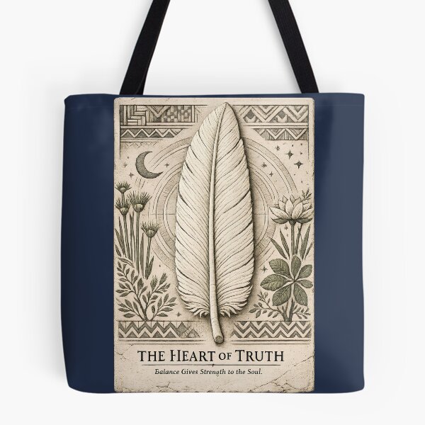 Item preview, The Heart of Truth | Feather of Ma'at | Ancient Africa  designed and sold by 'VARI'.