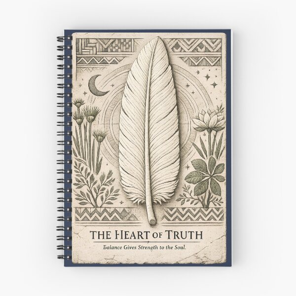 Item preview, The Heart of Truth | Feather of Ma'at | Ancient Africa  designed and sold by 'VARI'.