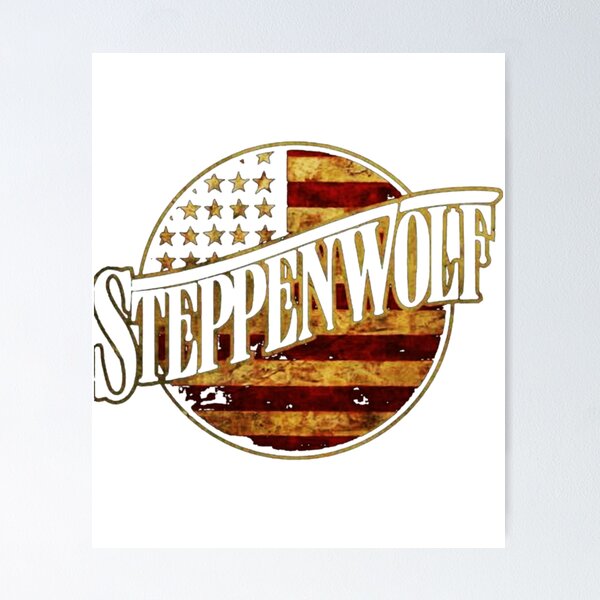 Item preview, Steppenwolf Band Logo Retro Men Women designed and sold by THERETROBLUES.