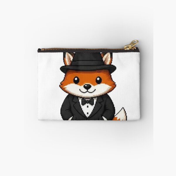 Item preview, Classy Pixel Fox – Funny Retro Animal in Tuxedo designed and sold by Icareis-Studios.