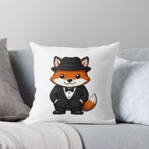 Item preview, Classy Pixel Fox – Funny Retro Animal in Tuxedo designed and sold by Icareis-Studios.