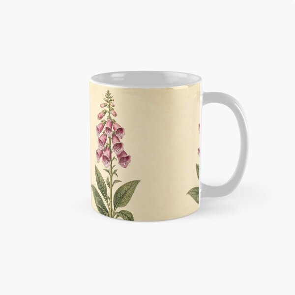 Item preview, Foxglove Flower Vintage Botanical Print designed and sold by NuvoraNest.
