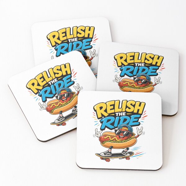 Item preview, Relish The Ride – Funny Hot Dog Skateboarder designed and sold by CraigDesignWork.