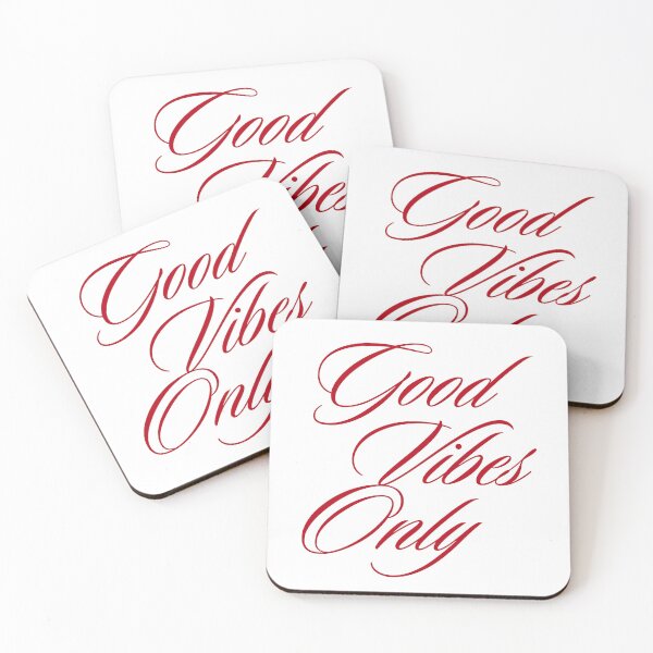 Item preview, Good Vibes Only Red Typography designed and sold by jianina-alondra.