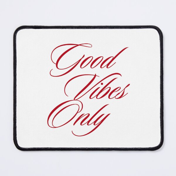 Item preview, Good Vibes Only Red Typography designed and sold by jianina-alondra.